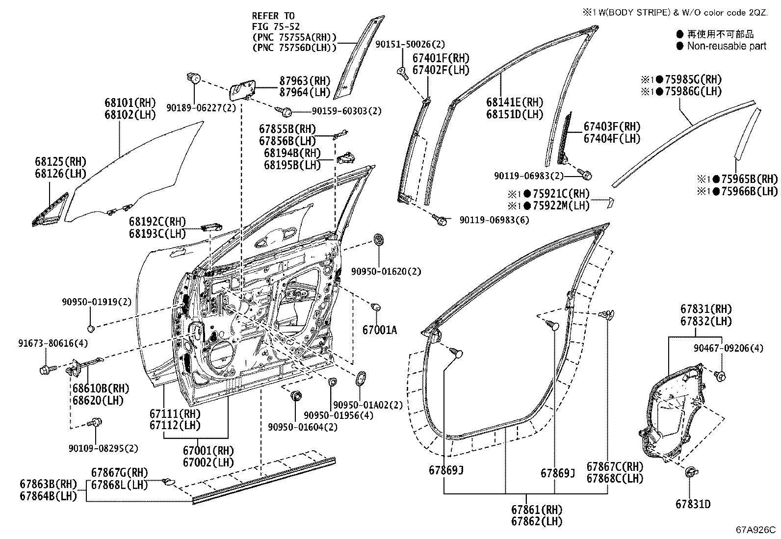 در و قطعات ان راوفور