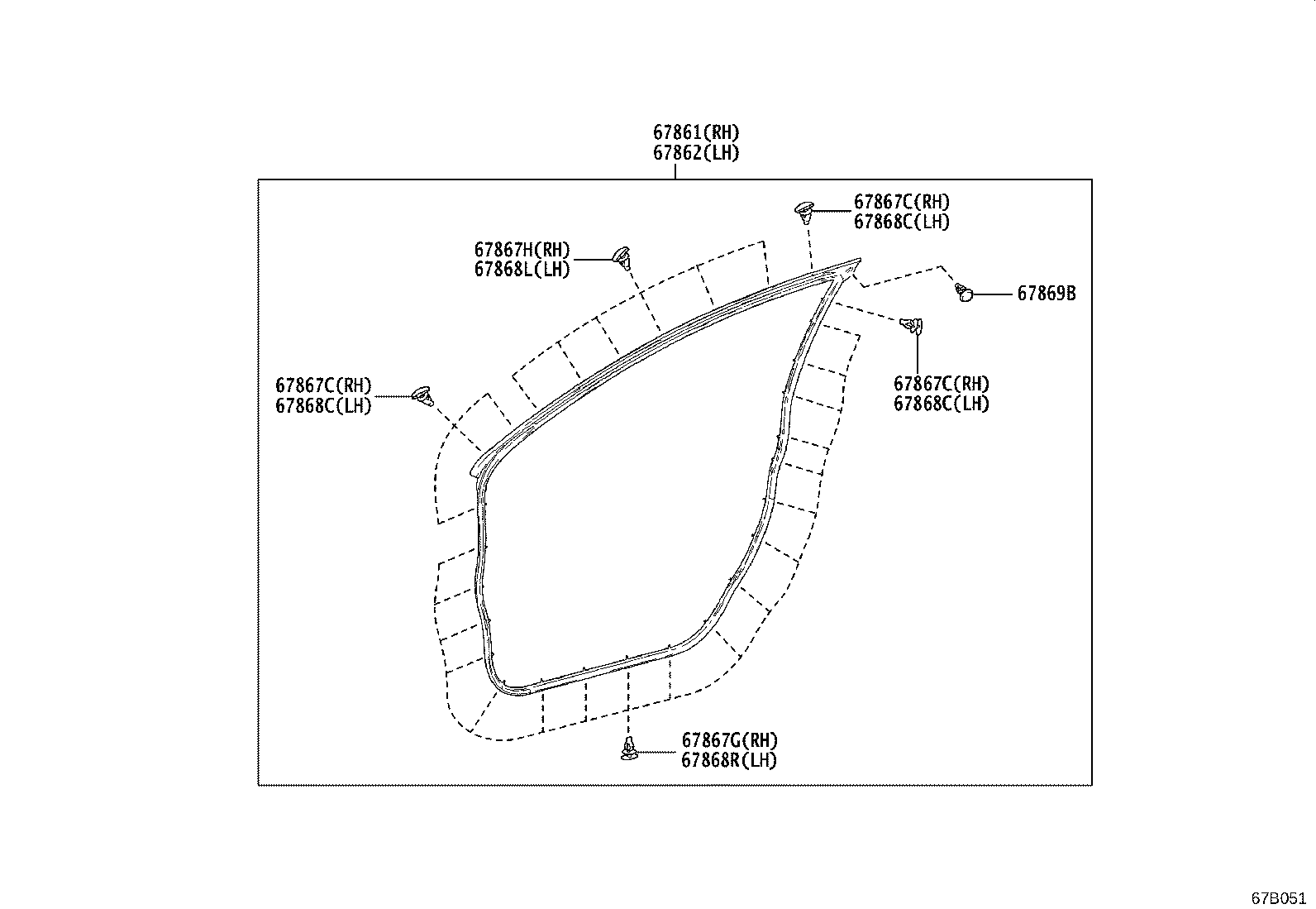 درب جلو و قطعات آن یاریس