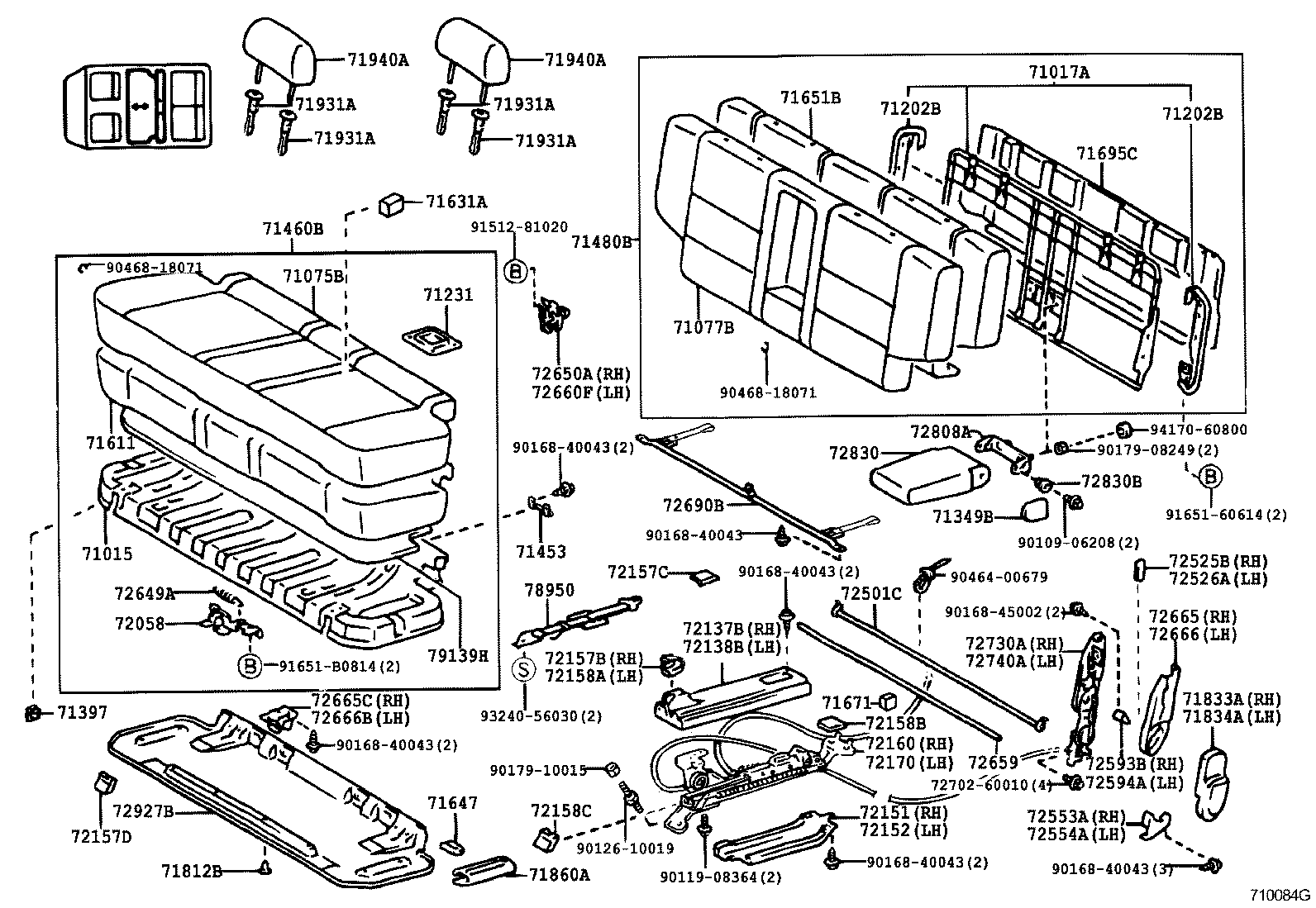 صندلی پرادو