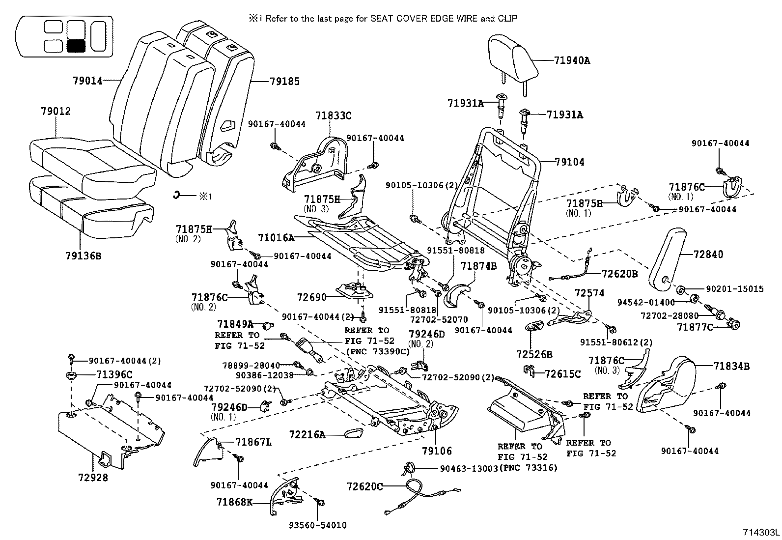 صندلی پرویا