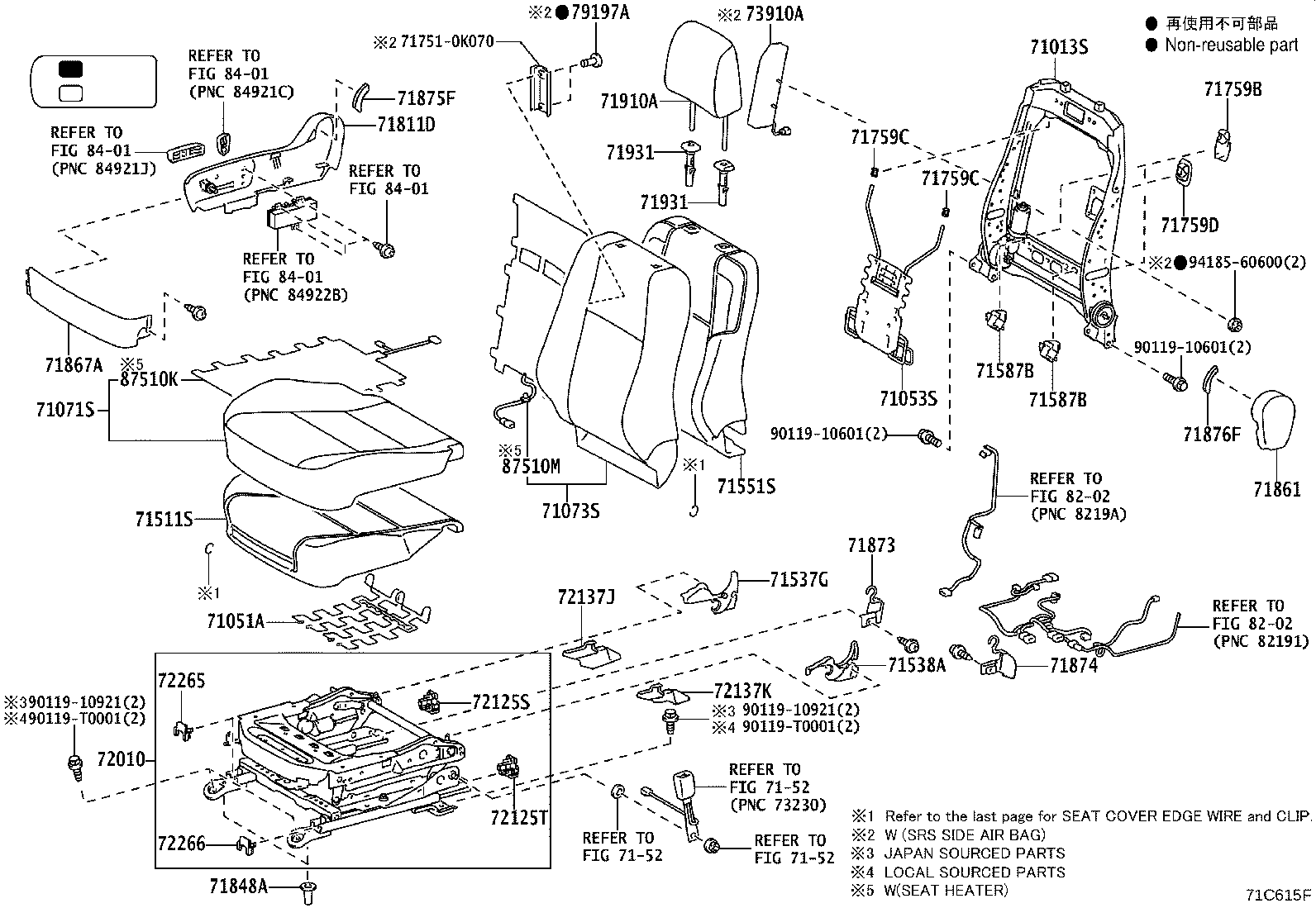 صندلی هایلوکس