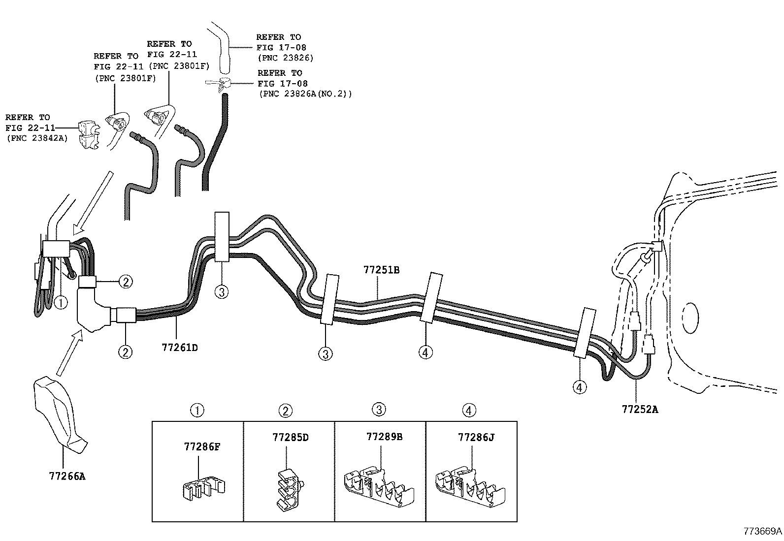 باک بنزین و قطعات آن NX