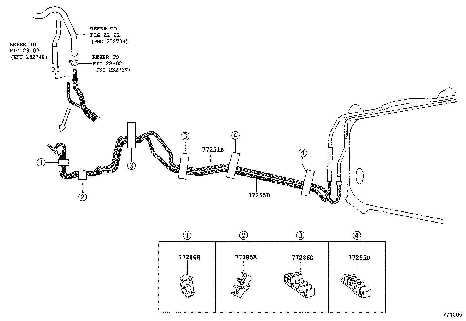باک اصلی و باک زاپاس و پمپ بنزین راوفور