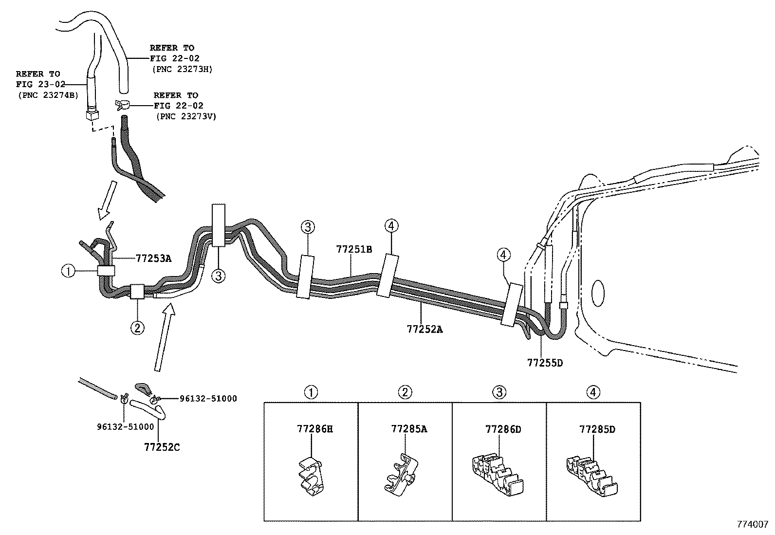باک اصلی و باک زاپاس و پمپ بنزین راوفور