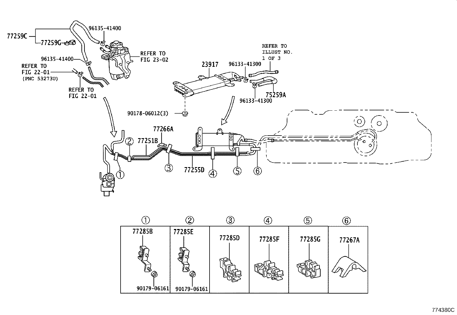 باک اصلی و باک زاپاس و پمپ بنزین لندکروزر