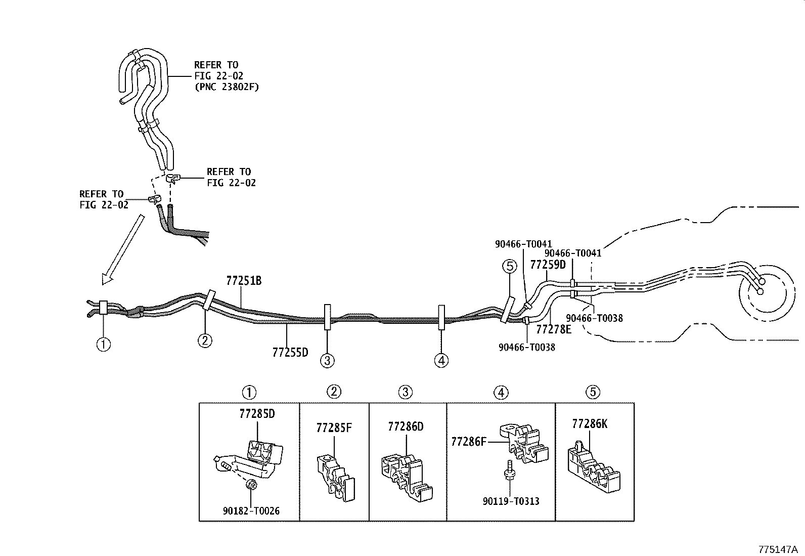 باک اصلی و باک زاپاس و پمپ بنزین هایلوکس