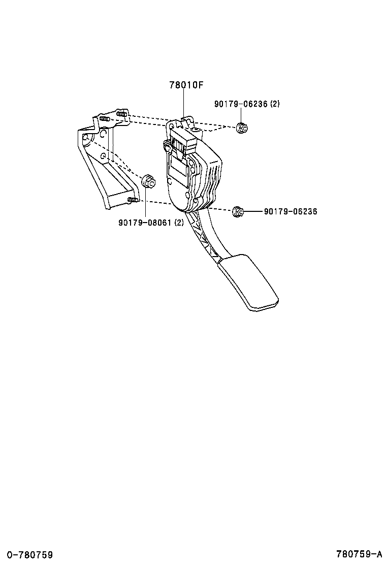 سیستم پدال گاز یاریس