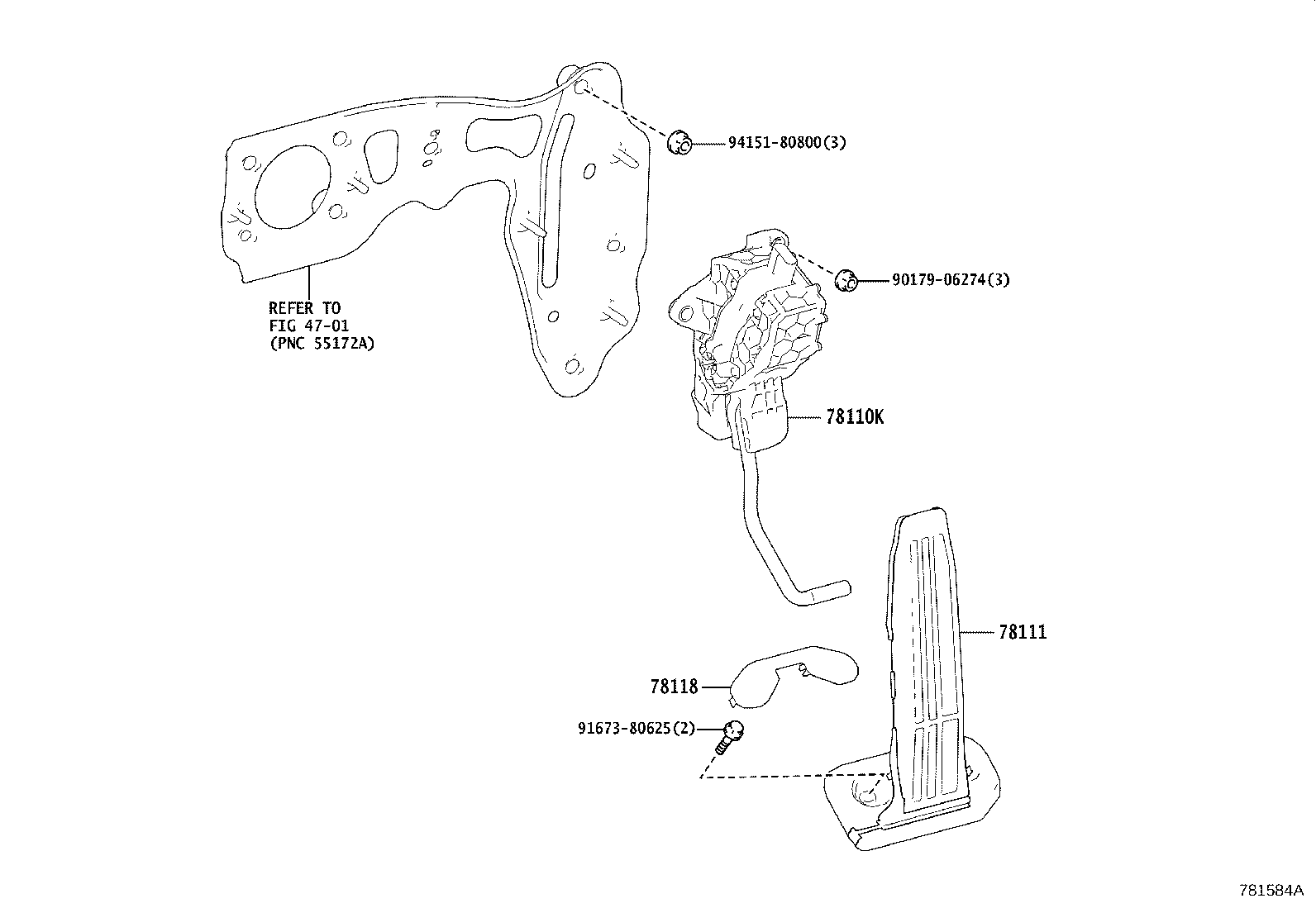 سیستم پدال گاز LS