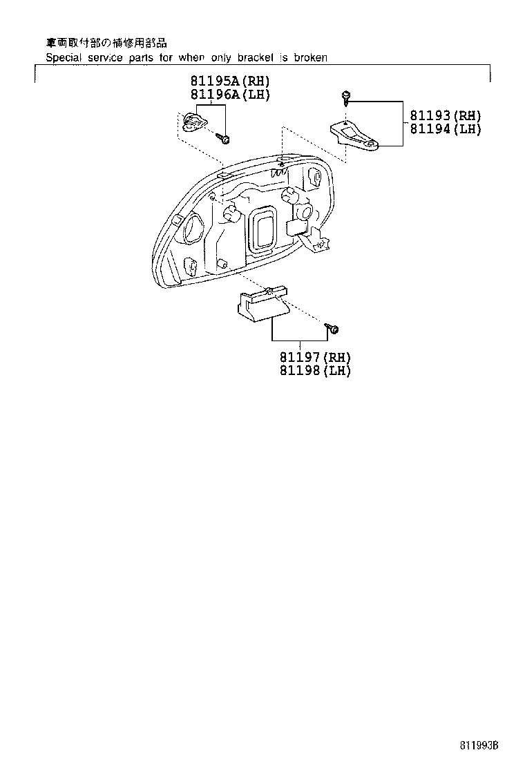 چراغ های جلو کرولا