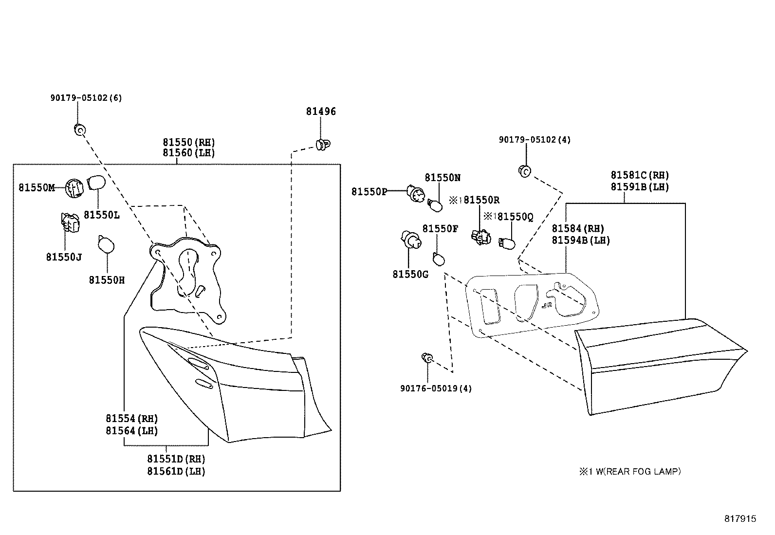 خطرهای عقب کرولا