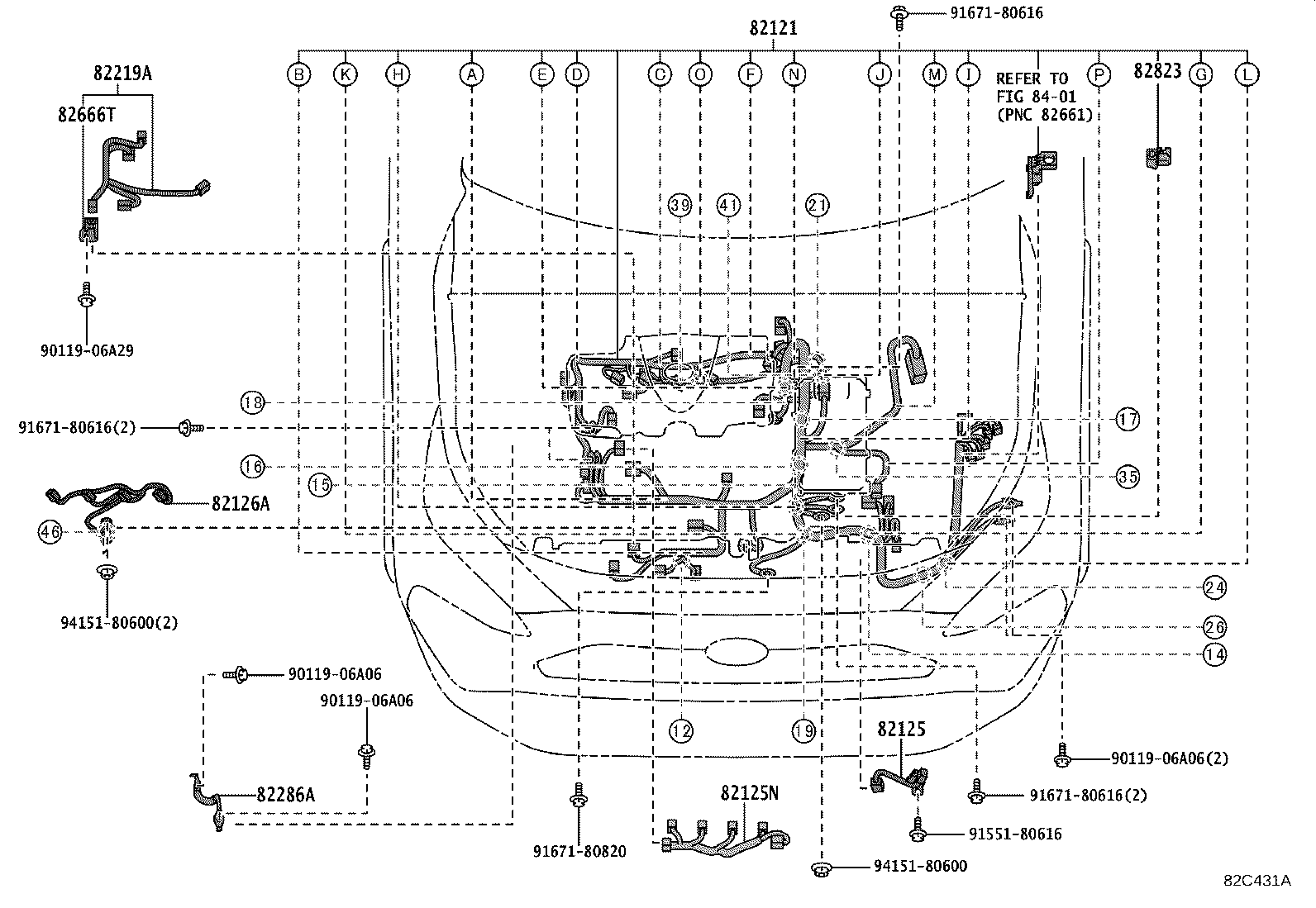 مجموعه دسته سیم های بدنه راوفور