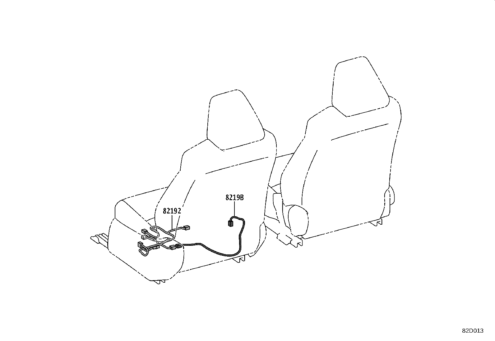 مجموعه دسته سیم های بدنه کرولا