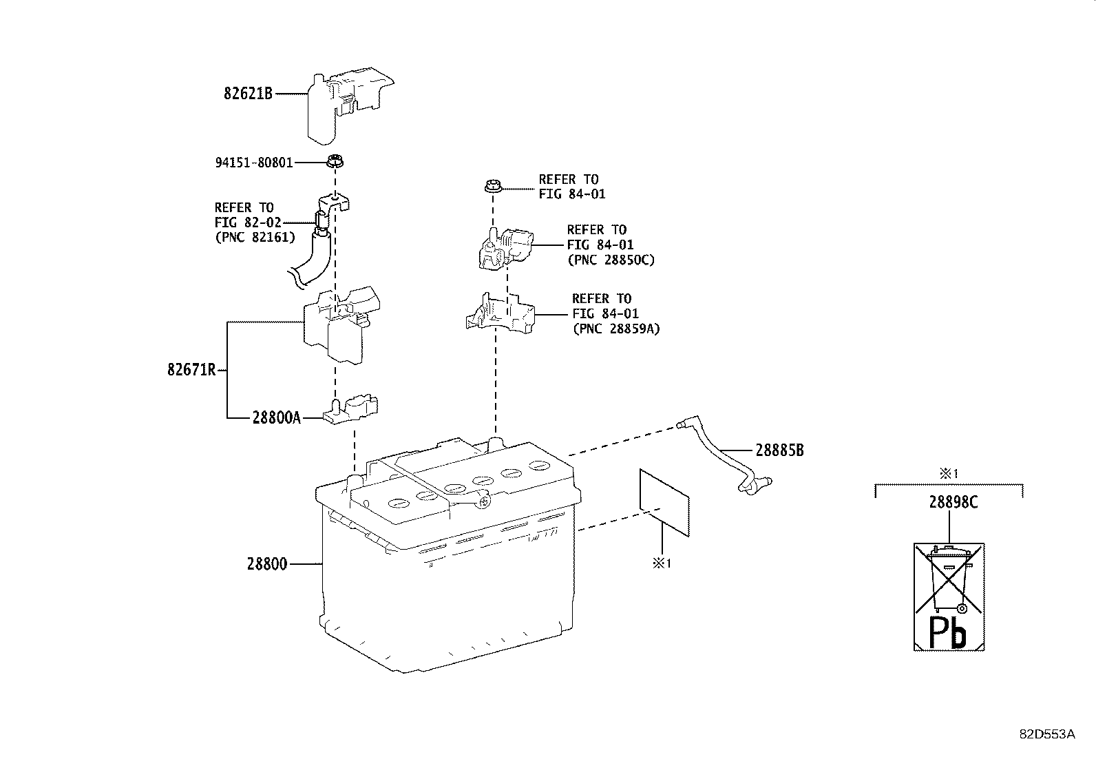 باطری و کابل و بست باطری راوفور