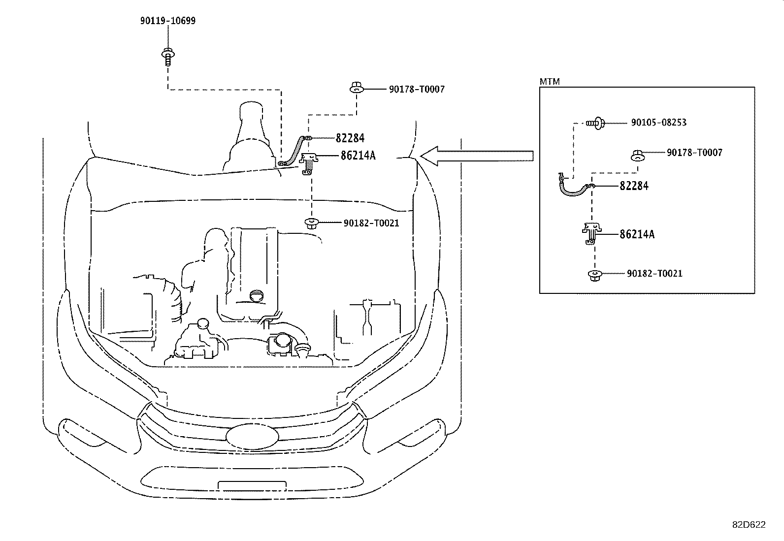 مجموعه دسته سیم های بدنه هایلوکس