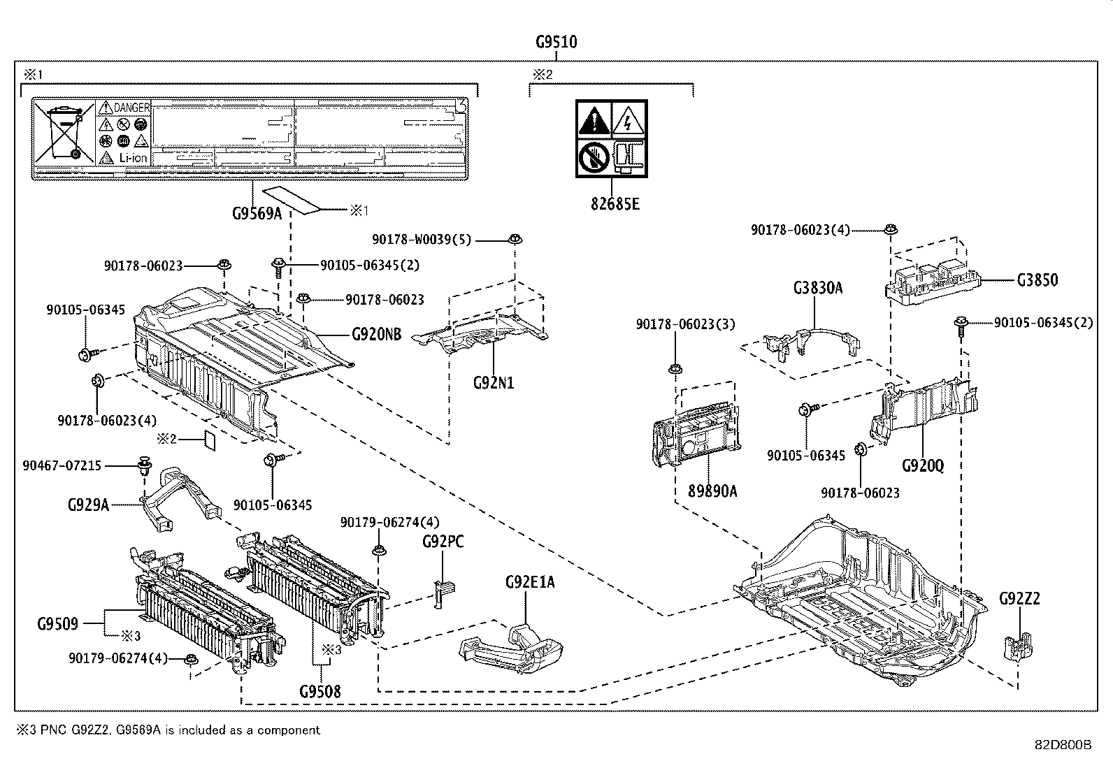 باطری و کابل و بست باطری یاریس