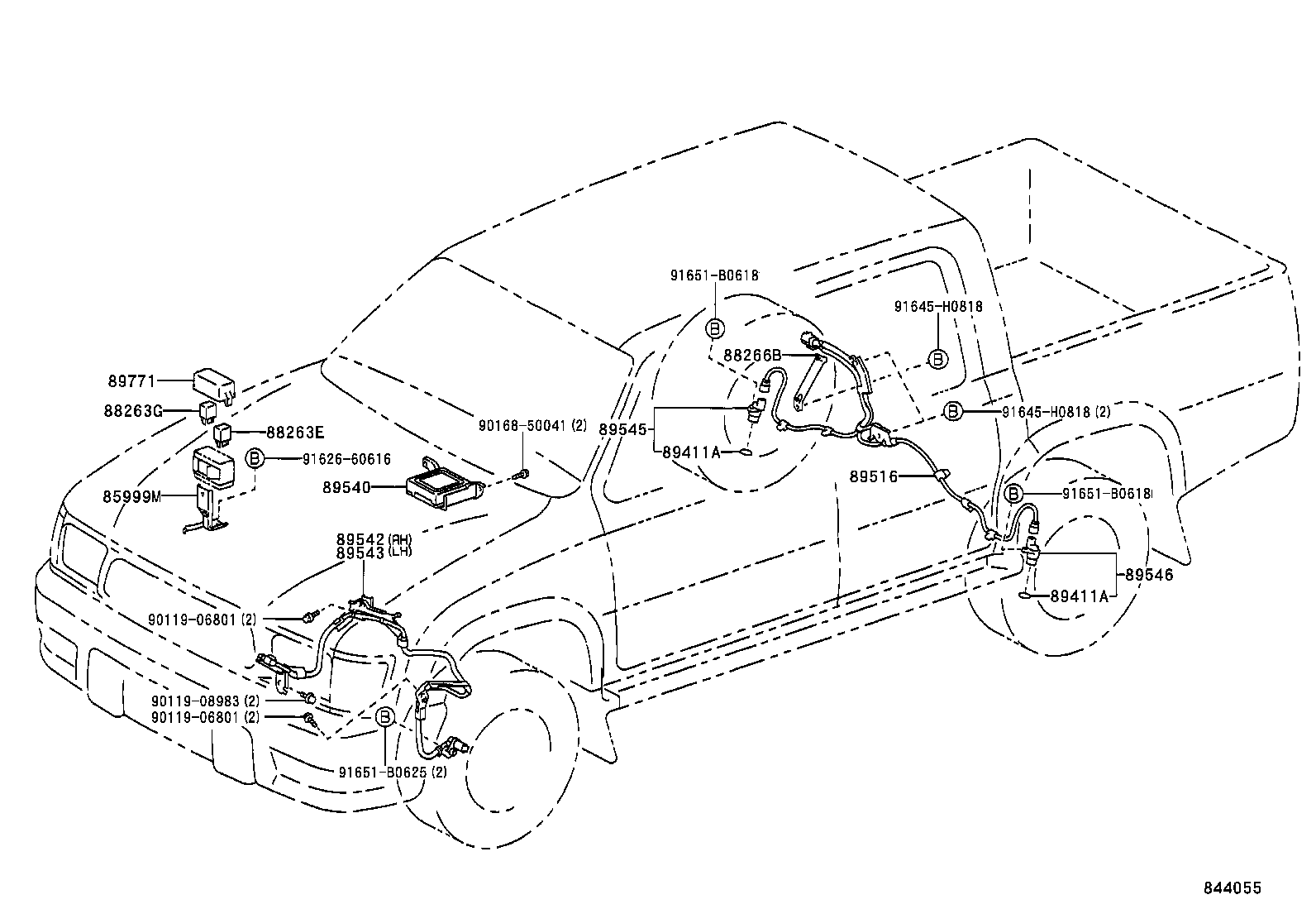 8414:ABS & VSC HILUX