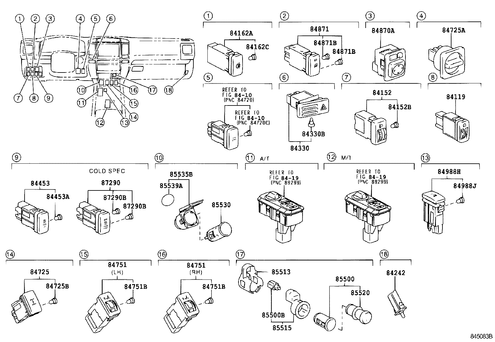 مجموعه سنسورها پرادو