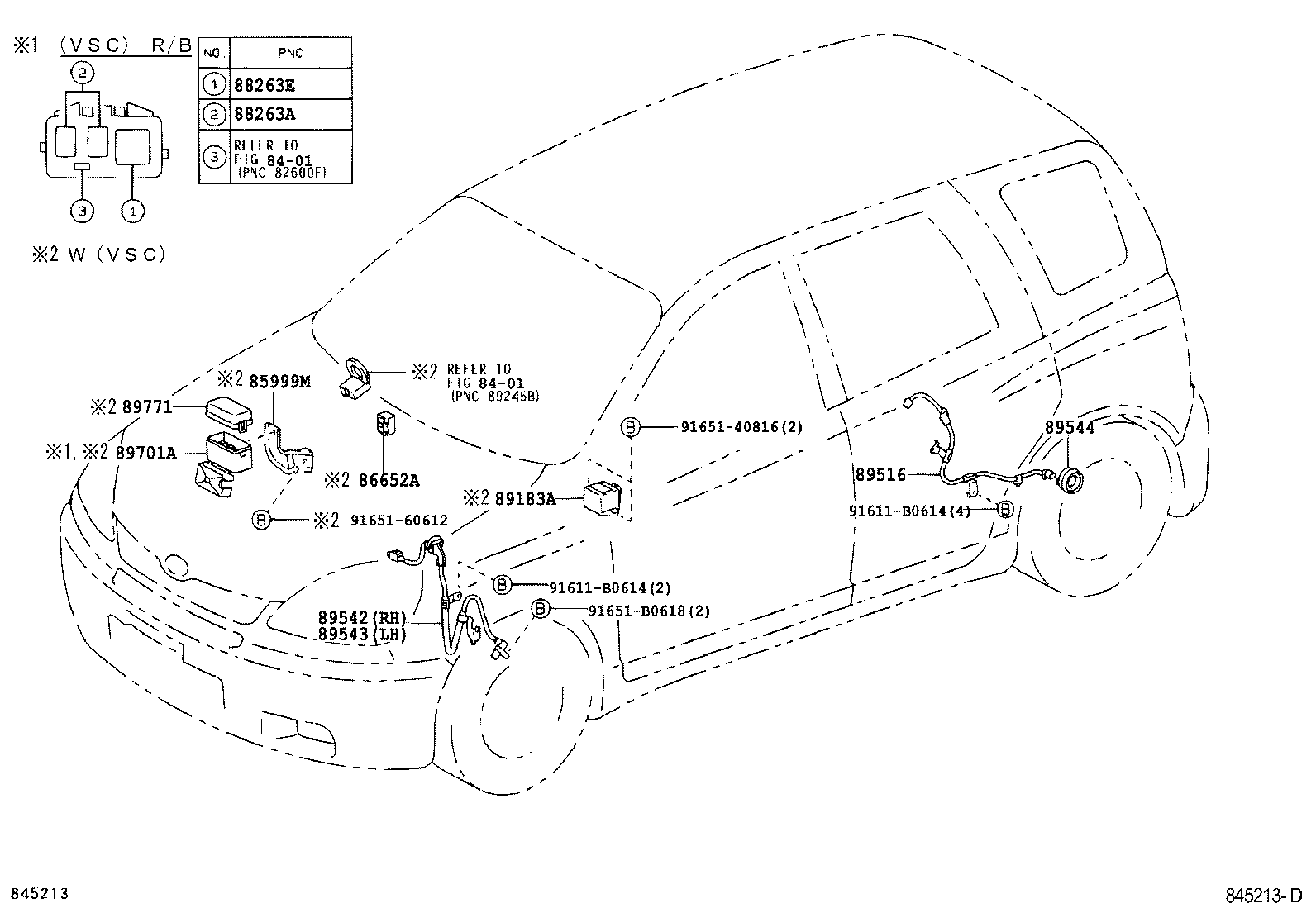 مجموعه سنسورهای ای بی اس یاریس
