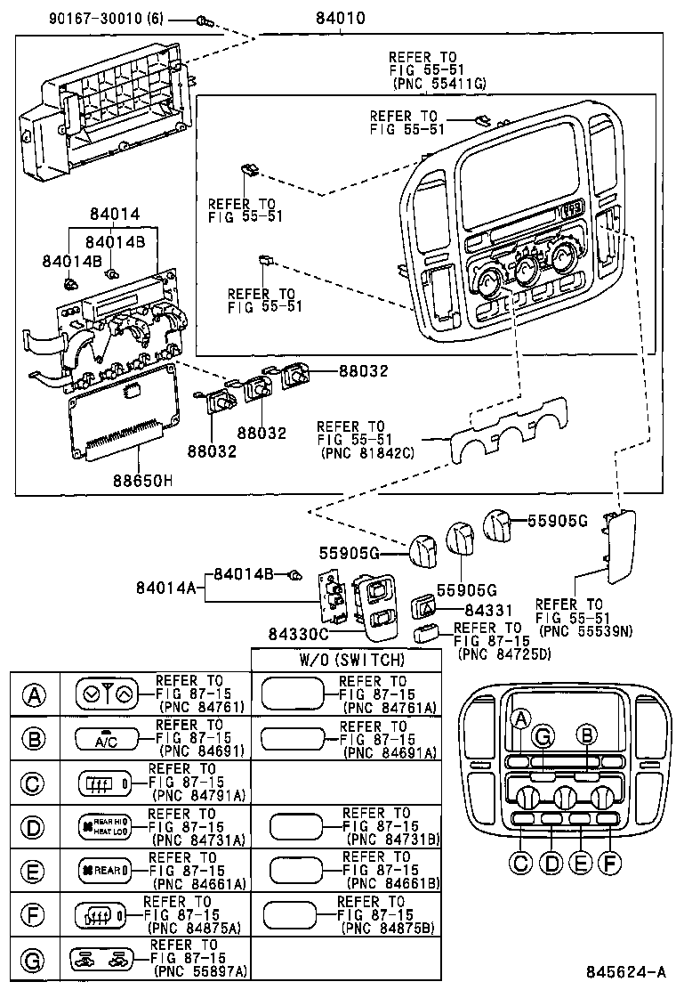 مجموعه سنسورها لندکروزر