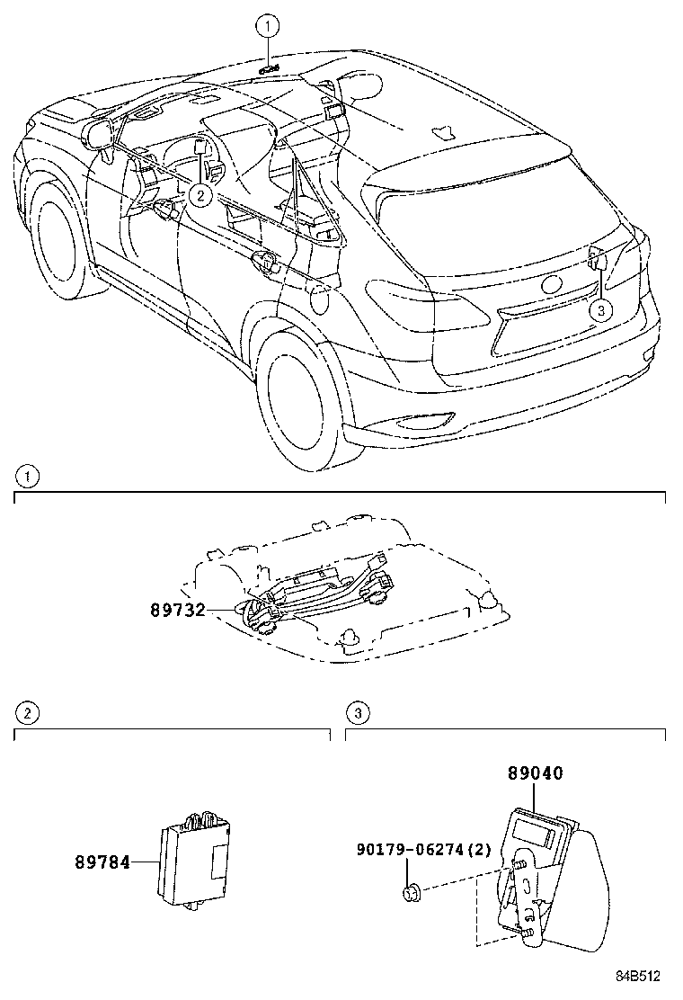 سیستم ضد سرقت (ایموبلایزر) RX350