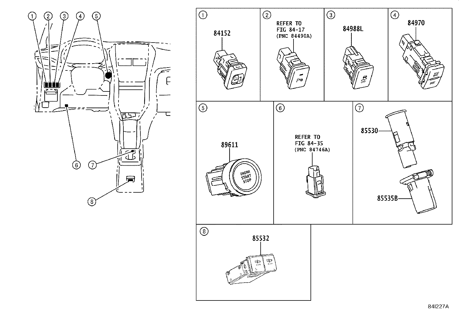 مجموعه سنسورها یاریس