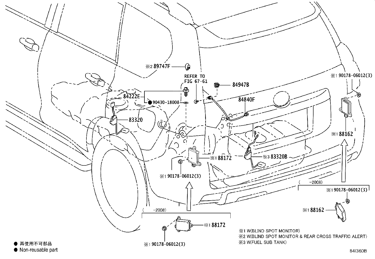 مجموعه سنسورها پرادو