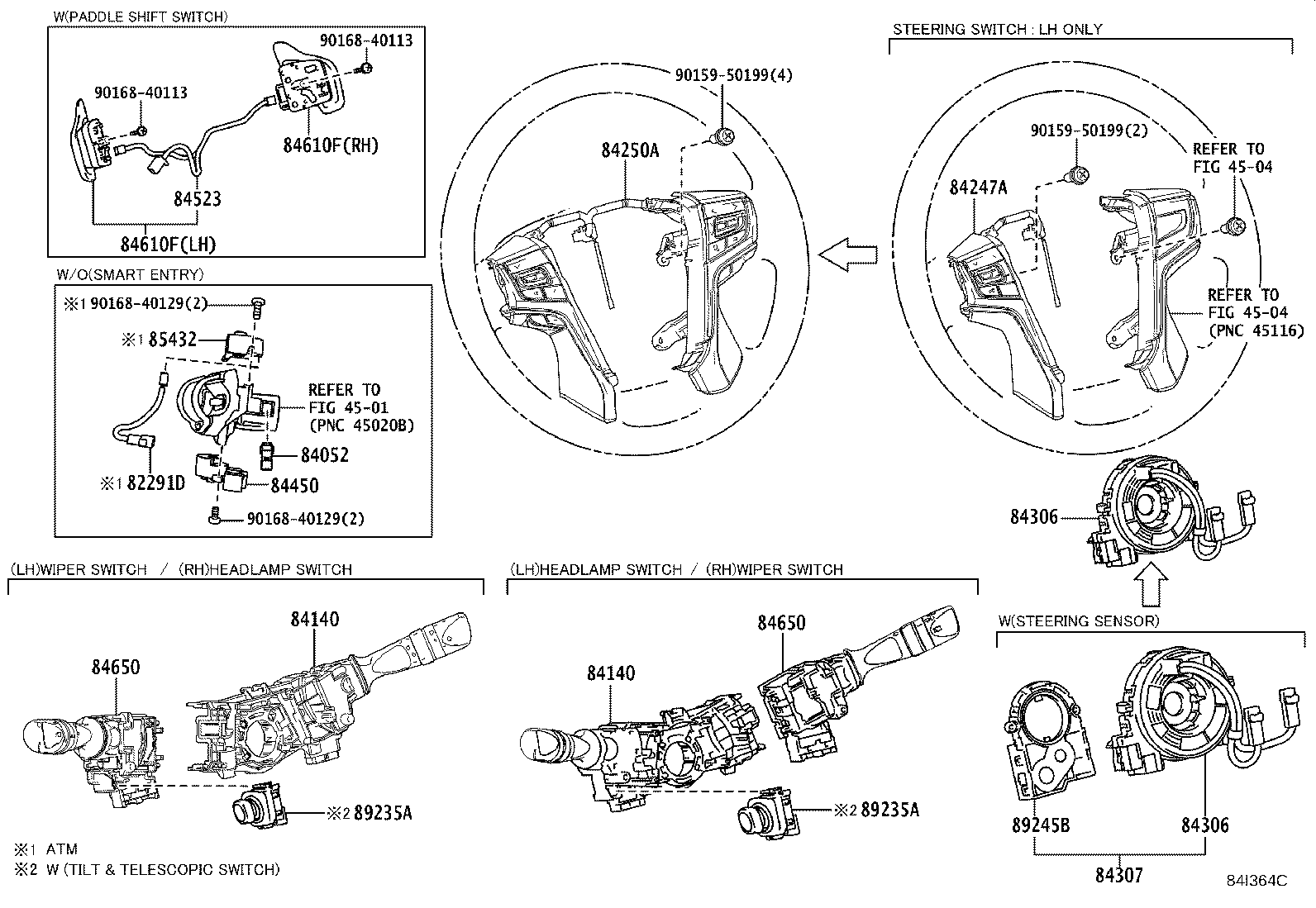 مجموعه سنسورها پرادو