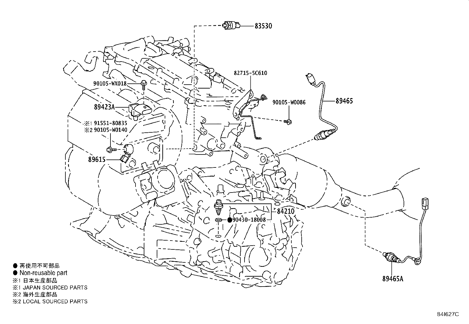 مجموعه سنسورها یاریس