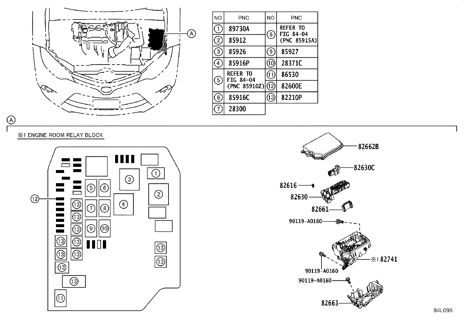 مجموعه سنسورها کرولا