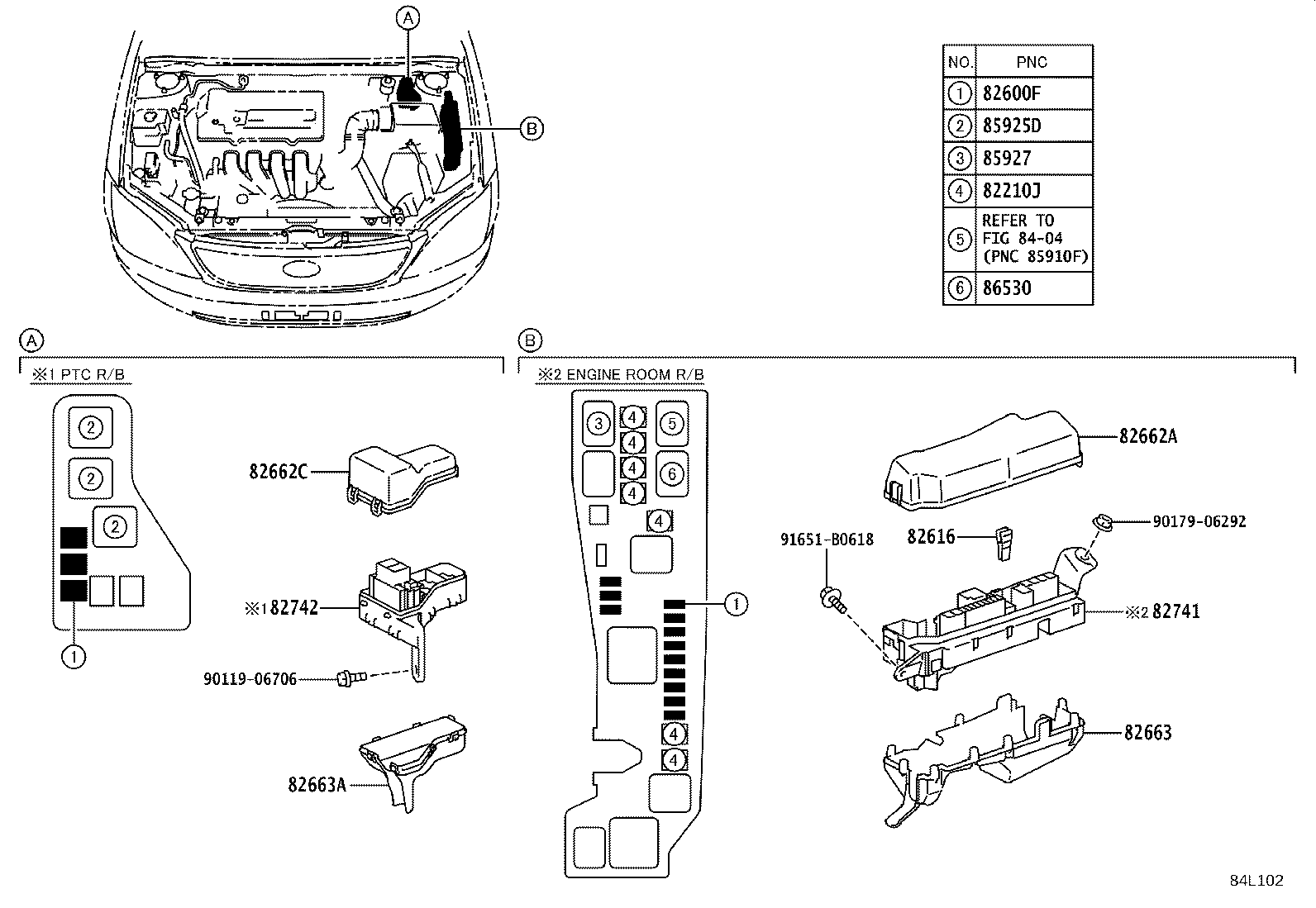 مجموعه سنسورها کرولا