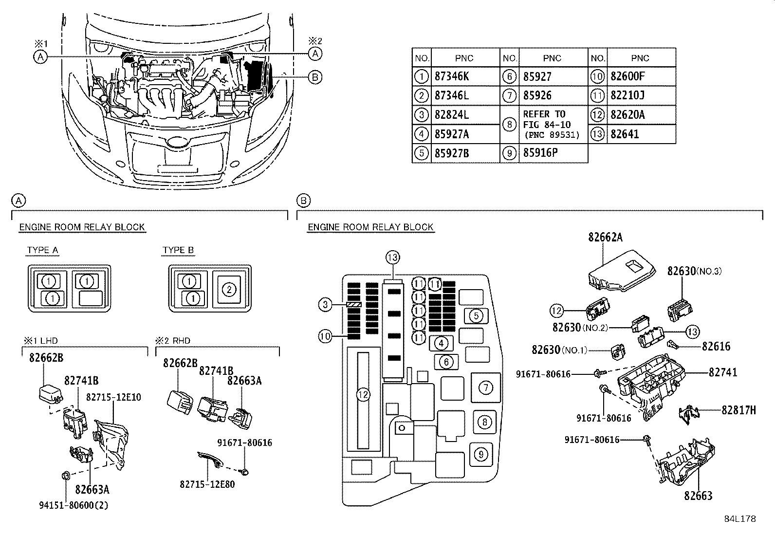 مجموعه سنسورها کرولا