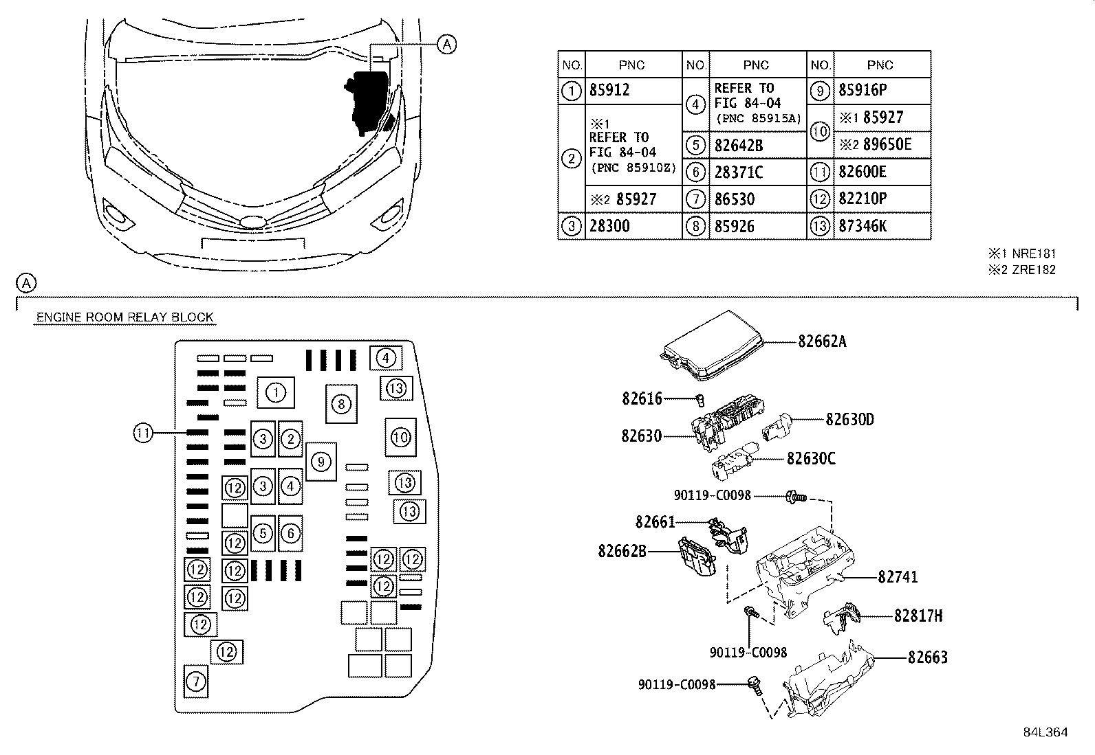مجموعه سنسورها کرولا