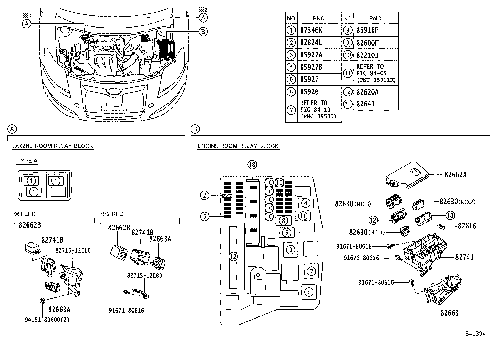 مجموعه سنسورها کرولا