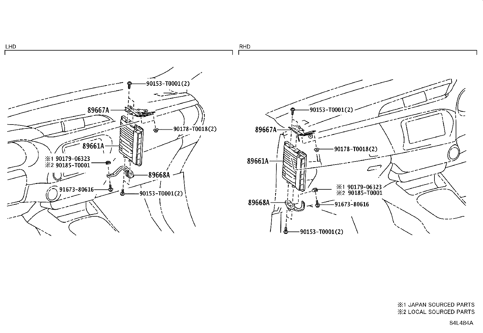 جعبه فیوزها هایلوکس