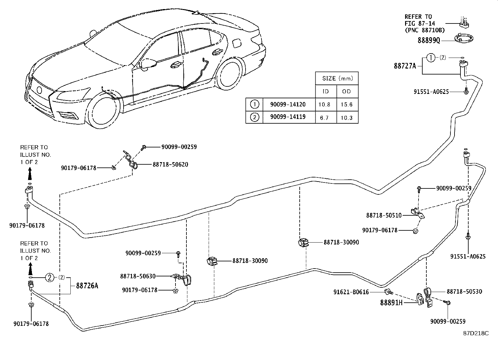 لوله های و رادیاتور کولر LS