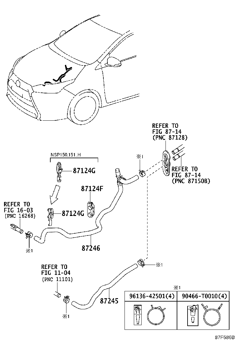 8716:HEATING & AIR CONDITIONING - WATER PIPING YARIS