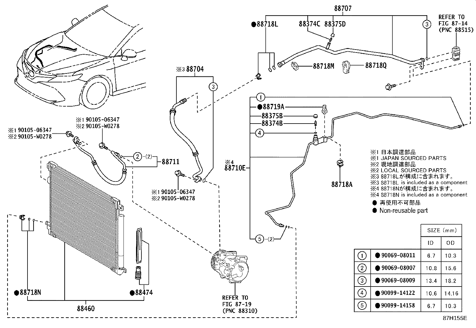 لوله های و رادیاتور کولر کمری