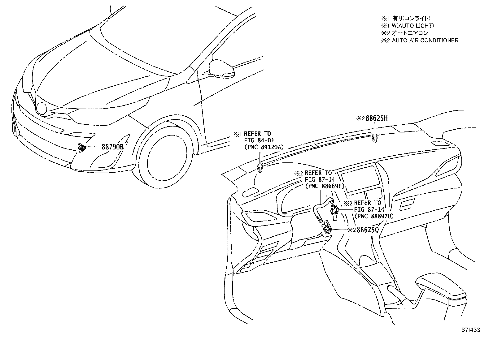 پنل و کلیدهای کولر یاریس