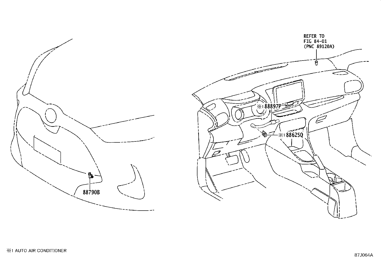 پنل و کلیدهای کولر یاریس
