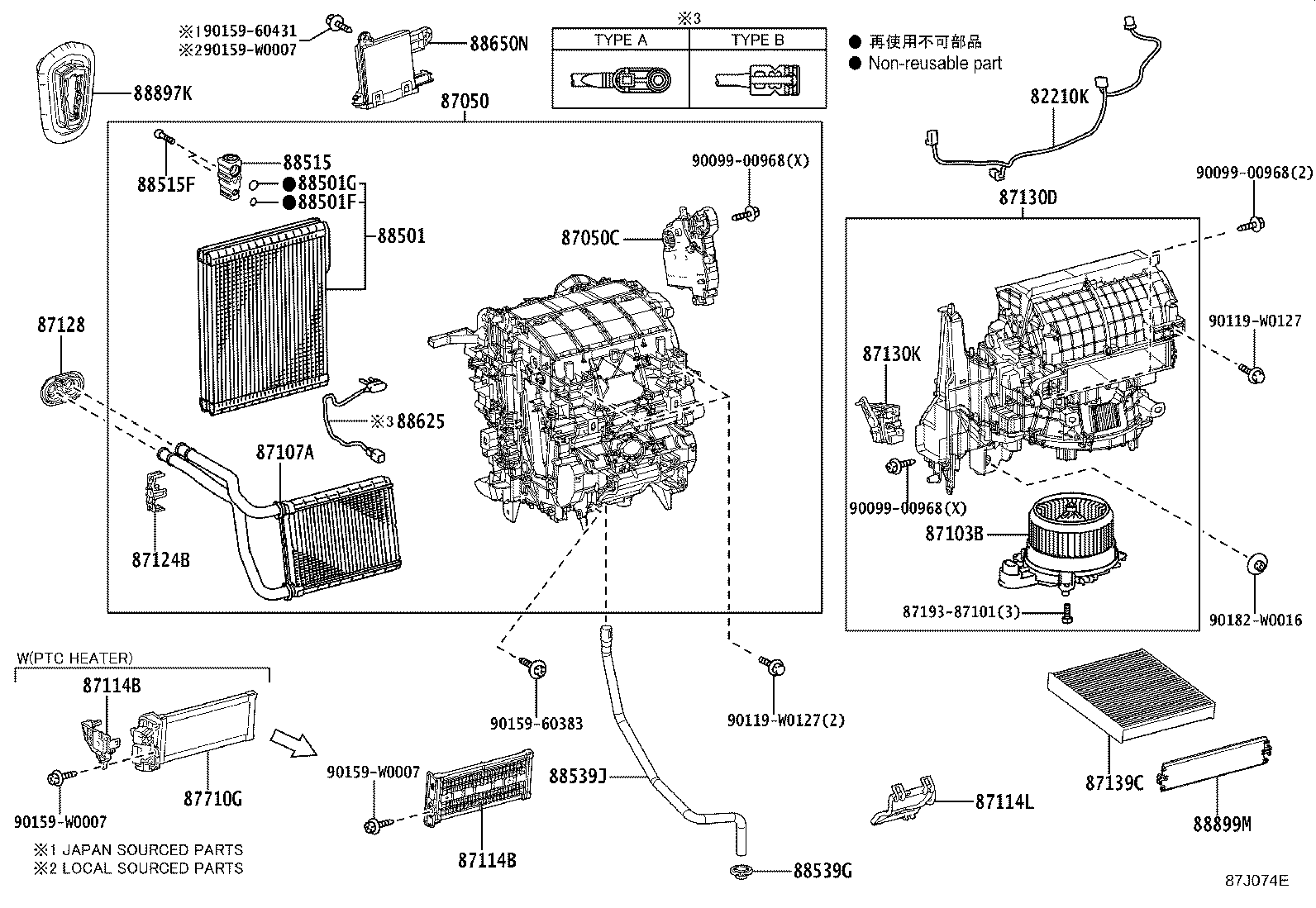 سیستم سرمایش و گرمایش یاریس