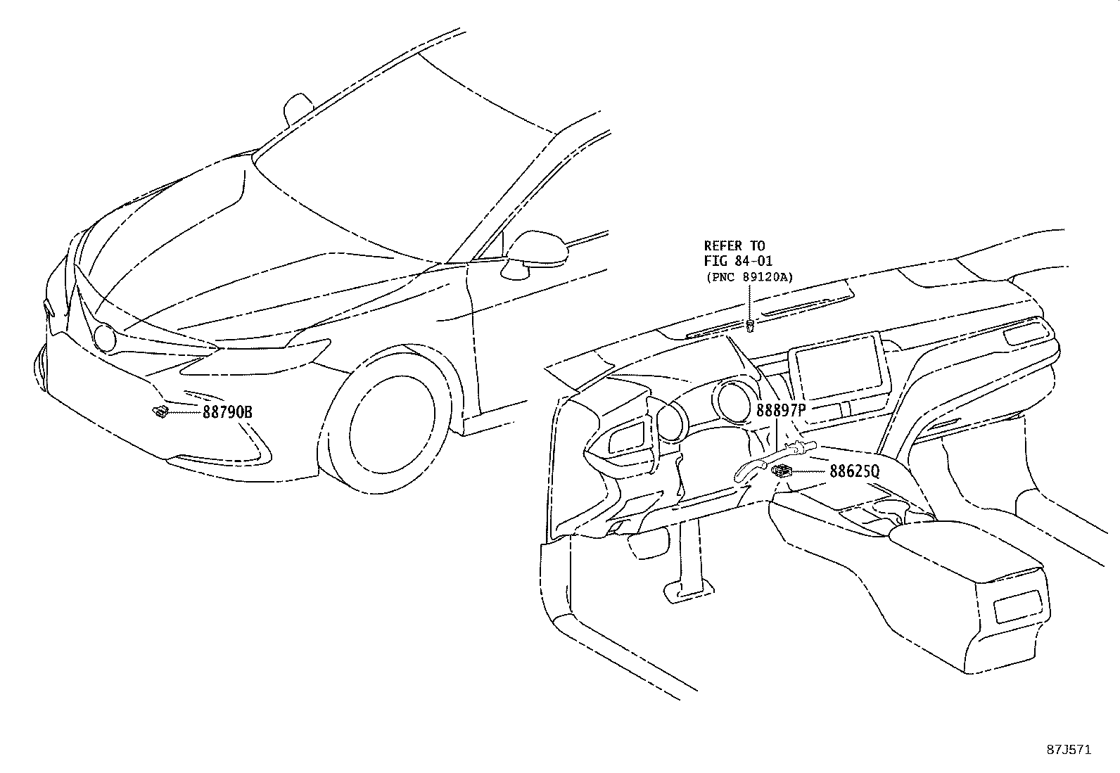 پنل و کلیدهای کولر کمری
