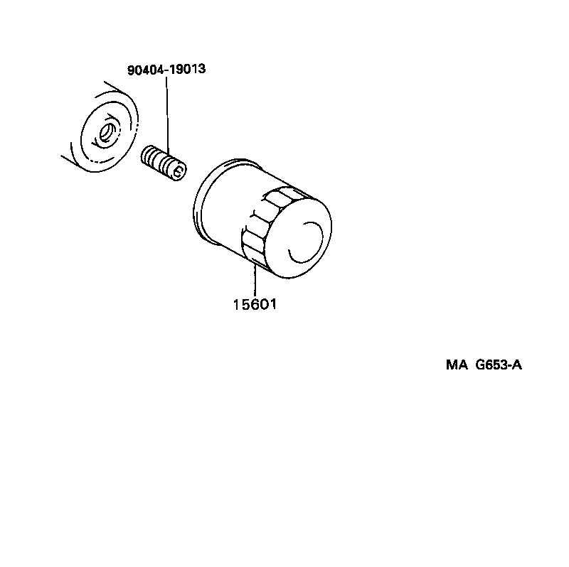 1502:OIL FILTER CAMRY